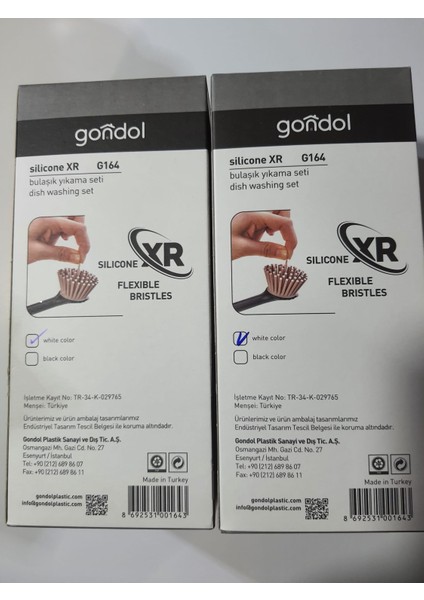 B&r Avm Bulaşık Yıkama Seti Silikon
