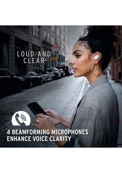 T5 Iı True Wireless Kablosuz Kulak Içi Bluetooth Kulaklık Gümüş