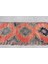 Eskitme Halı, Türk Halısı, Halı, 126 x 290 cm Kırmızı Halı, Dekoratif Banyo Halı, 3405 3
