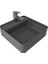 Smartedge 45*45 Kare Lavabo Mat Antrasit Gri 1