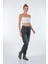 Dar Paça Yüksel Bel Siyah Kadın Pantolon 048-212930 5