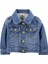 Kız Bebek Denim Ceket Mavi 1
