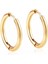 Unisex 316L Cerrahi Çelik Gold Renk Halka Küpe 2