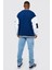 Oversize Lacivert Bomber Kolej Ceket 13 2