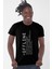 Offline Siyah Kısa Kollu Erkek T-Shirt 1