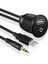 Araç Paneline Uygulanabilir Ses-Usb Uzatma Kablosu - 2 Metre 1