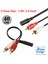 BK Teknoloji 3.5mm Dişi 2 Rca Erkek Stereo Ses Kablosu 2