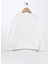Baskılı Kız Çocuk Ekru Sweatshirt Prg-02 2