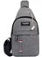 USB Şarj Portlu Erkek Crossbody Sling Sırt Çantası (Yurt Dışından) 2