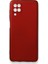 Samsung Galaxy M12 Kılıf Ultra Elastik Silikon Rubber Premier Bordo 1