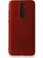 Xiaomi Redmi Note 8 Pro Kılıf Ultra Elastik Silikon Rubber Premier Bordo 1