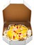 Pizza Hawaii Desenli Renkli Unisex Çorap 4 Çift 3
