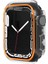 Apple Watch 44MM Fosforlu Kasa Koruyucu Turuncu 1