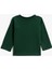 Basic Ribanalı Düğme Detaylı Sweatshirt Pamuklu 2