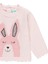 Kız Bebek Kazak Pantolon Set Pembe 3