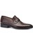 Kahverengi Klasik Loafer Kösele Erkek Ayakkabı -11830- 2