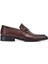 Kahverengi Klasik Loafer Kösele Erkek Ayakkabı -9047- 1