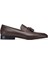 Kahverengi Klasik Loafer Kösele Erkek Ayakkabı -10819- 1