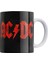 Ac/dc Çift Taraflı Baskılı Beyaz Porselen Kupa 1