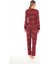 Desenli Günlük Peluş Polar Bayan Pijama Takım 2