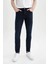 Black Lee Denim Regular Fit Likralı Erkek Petek Desen Kot PANTOLON-5398 1