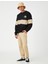 Basketbol Baskılı Sweatshirt Bisiklet Yaka 2