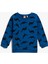 Dinosor Baskılı Sweatshirt Bisiklet Yaka 1