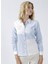 Gömlek Yaka Beyaz Kadın Gömlek ZER022K 1