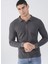 Polo Yaka Düz Antrasit Erkek T-Shirt 231 Lcm 242002 Tylens 1