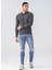 Polo Yaka Düz Antrasit Erkek T-Shirt 231 Lcm 242002 Tylens 3