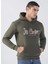 Lee Cooper Kapüşon Yaka Haki Erkek Sweatshirt 231 Lcm 241014 Gregor 2