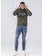 Kapüşon Yaka Haki Erkek Sweatshirt 231 Lcm 241014 Gregor 3