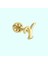 Altın Piercing -Y- Harf 14 Ayar Tragus 1