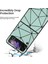 Samsung Galaxy Z Flip4 Için Deri Şok Geçirmez Koruyucu Telefon Kasası Green Spider Net Doku (Yurt Dışından) 4