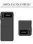Samsung Galaxy Z Flip4 Zırh Katlanabilir Telefon Kılıfı Siyah (Yurt Dışından) 4