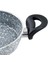 Bio Granit 22 cm Çift Kulp Omlet Yağ Yumurta Sahani Pişirme Tava 5
