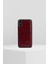 Apple iPhone x Croco Red Leather Kılıf 1