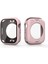 Apple Watch 6 Se 5 4 3 40 mm Uyumlu Ekran Koruyucu 360° Kasa Koruma Tüm Gövde Kapak Darbe Emici 1