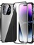 iPhone 14 Pro Max için Kart Yuvası Tutucu Kılıf - Siyah 1