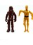 Star Wars Darth Vader, Stormtrooper, Chewbacca, R2-D2, C-3po Yıldız Savaşları Karakterleri Seti 3