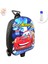 Çekçekli Action Cars Anaokulu Çantası + Suluk- Cars Çanta - Erkek Çanta 1