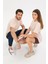 Oversize Fit Pamuklu Kısa Kollu Basic Kadın Erkek Tişört 1