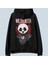 Wild Hunter Siyah Oversize Unisex Kapüşonlu Sweatshirt Hoodie 1