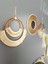 Wall Decoration Art Bohem Makrome ve Hasır Ayna Duvar Dekorasyon Ürünü 3’lü Set 2