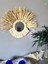 Wall Decoration Art Bohem Makrome ve Rafya Ayna Duvar Dekorasyon Ürünü 4’lü Set 4