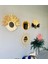 Wall Decoration Art Bohem Makrome ve Rafya Duvar Dekorasyon Ürünü 4’lü Set 3