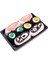 Sushi Nigiri Somon, Ahtapot - Maki Oshinko, Salatalık Desenli Renkli Unisex Çorap 4 Çift 1