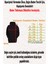 Ormanın Kralları Serisi Siyah Aslan Basklı Kalın Kapüşonlu Sweatshirt Hoodie 3