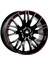 428-05 7.5X17"-5X120 ET35 72.5 Black Red Gloss Jant (4 Adet) 1