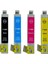 Stylus SX445W Uyumlu 4 Renk Muadil Kartuş Seti 1